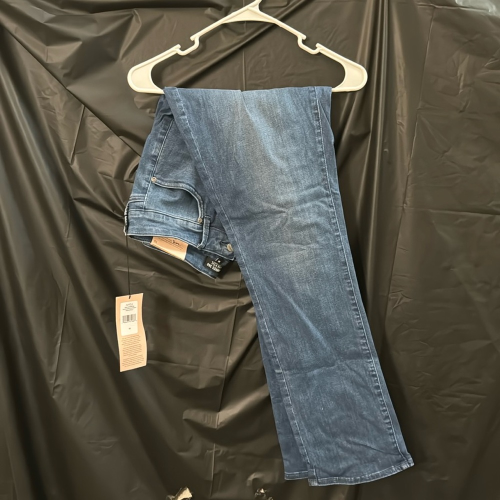 Blue Straight Skinny Jeans